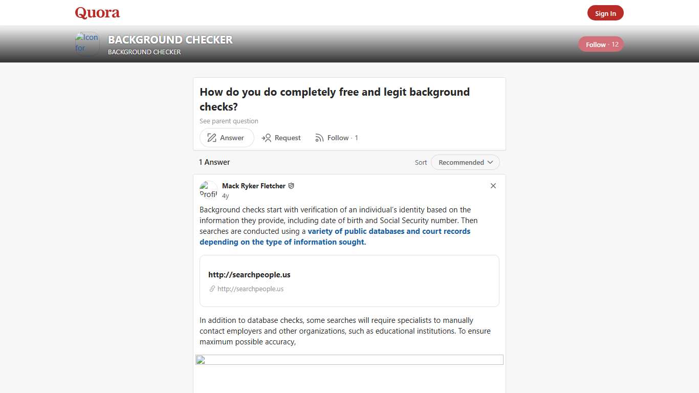 How to do completely free and legit background checks - BACKGROUND CHECKER - Quora